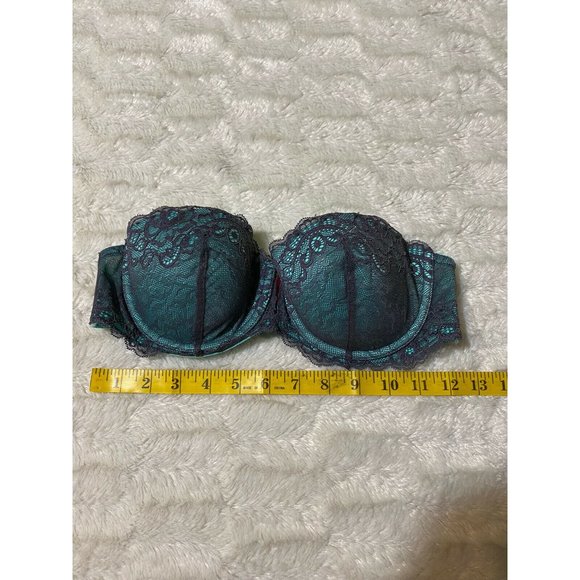 La Senza womens Bra Green 36B "The Show Off" Sexy - Picture 2 of 7